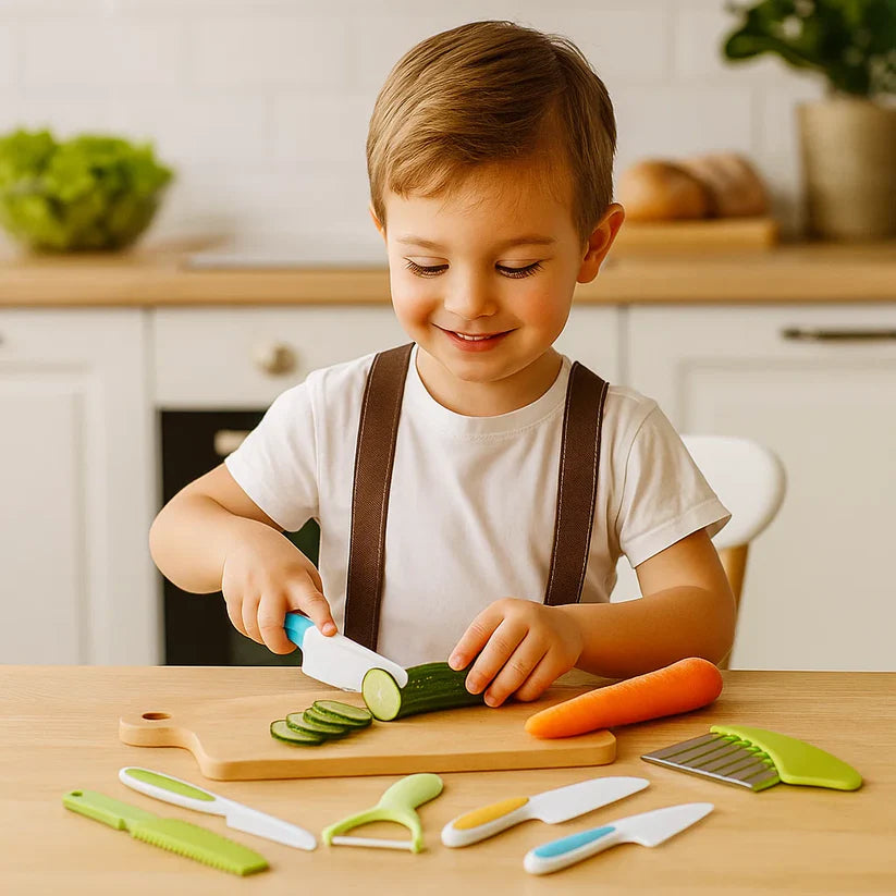 Juego de cocina seguro: para pequeños chefs gourmet
